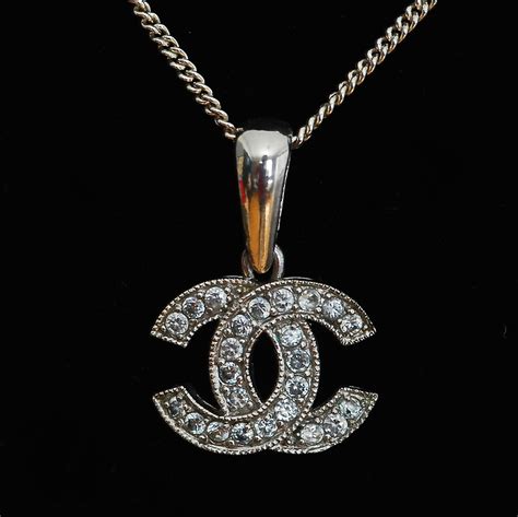 necklaces that look like chanel but cost less|discount chanel necklace.